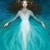 Fantasy Water Woman paint by number