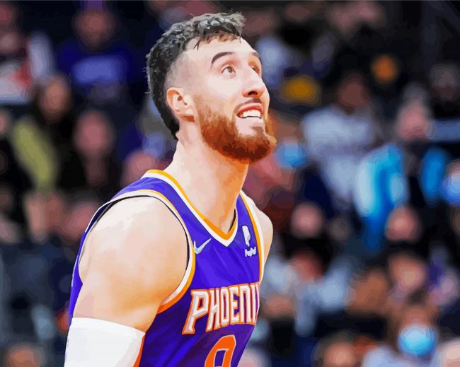 Frank Kaminsky Basketball Player paint by number