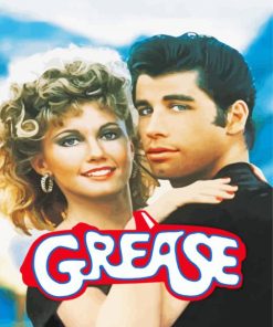 Grease Movie Paint by number