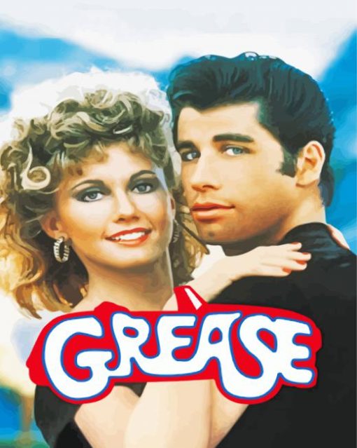 Grease Movie Paint by number