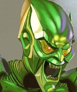 Green Goblin paint by number