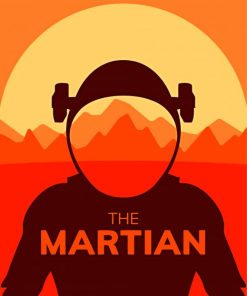 Illustration The Martian paint by number