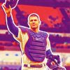 Joe Mauer Player Art paint by number