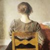 Rest By Vilhelm Hammershoi paint by number