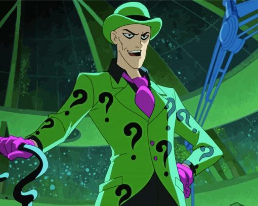 Riddler Animation paint by number