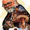 Sergio Leone And Characters Art Paint by number