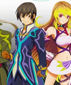Tales Of Xillia Characters paint by number