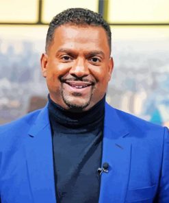 The Actor Alfonso Ribeiro paint by number