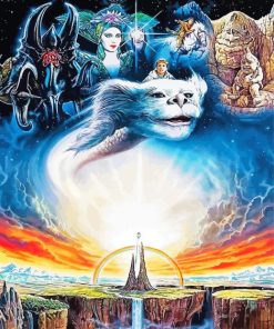 The Neverending Story Art paint by number