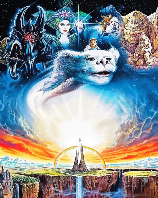 The Neverending Story Art paint by number