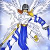 Angemon Digimon Anime paint by number