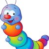 Cute Worm paint by number
