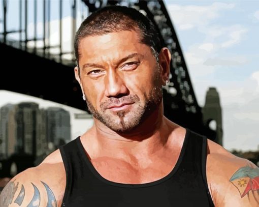 Dave Batista paint by number