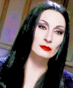 Morticia paint by number