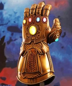 Powerfull Infinity Gauntlet paint by number