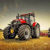 Red Case IH Paint by number