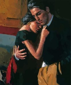 Romantic Couple Fabian Perez paint by number