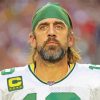 Teh Footballer Aaron Charles Rodgers paint by number