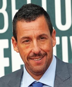 The Comedian Adam Sandler paint by number