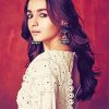 The Actress Alia Bhatt paint by number