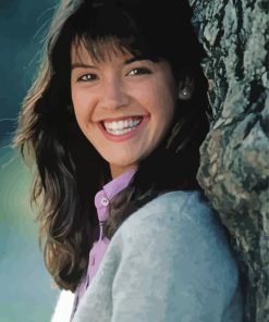 The American Actress Phoebe Cates paint by number