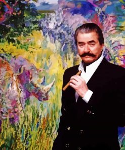 The American Artist Leroy Neiman paint by number