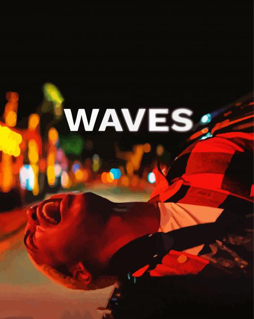 Waves Movie paint by number