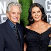 Michael Douglas And His Wife paint by number