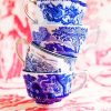 Chinese Stacked Tea Cups paint by number