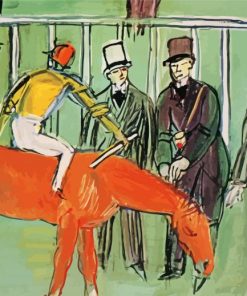 Horse Racing Raoul Dufy paint by number