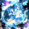 Sailor Mercury Anime Character paint by number