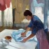 Woman Ironing Art paint by number