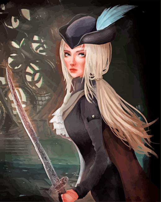 Bloodborne Lady Maria paint by number