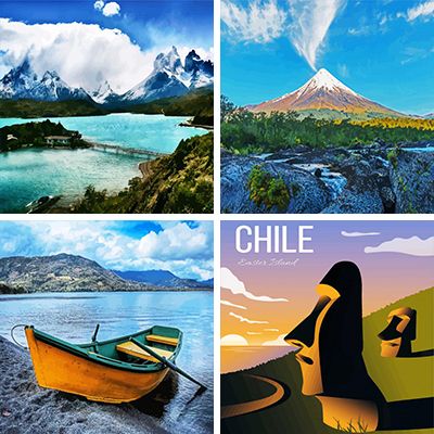 Chile painting by numbers