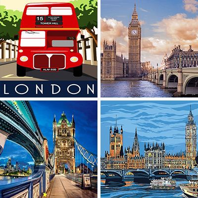 london painting by numbers