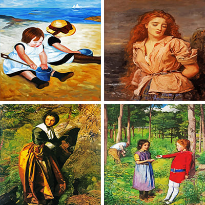 Paintings painting by numbers