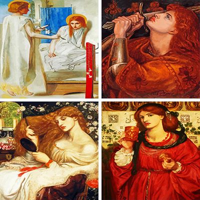 Rossetti arts painting by numbers