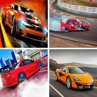 sport cars painting by numbers