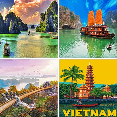 Vietnam painting by numbers