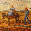 Van Gogh Going To Work Paint By Numbers