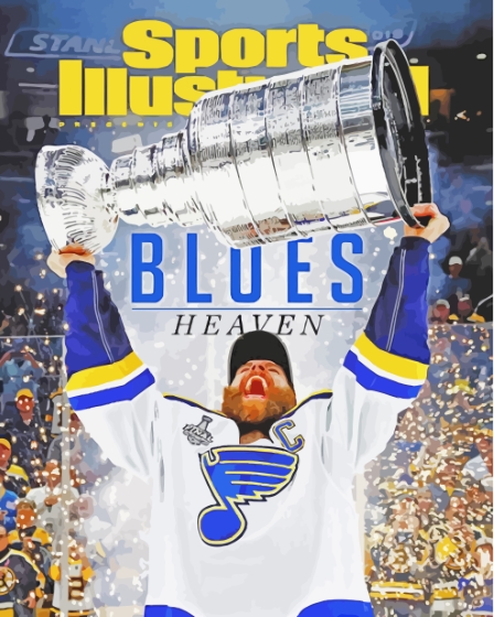 St Louis Blues Paint By Numbers