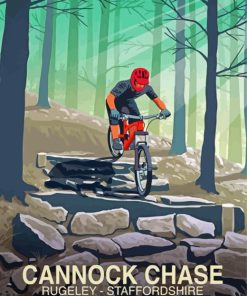 Cannock Chase Paint By Numbers