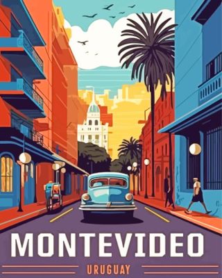 Montevideo Paint By Numbers 