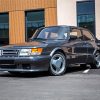Red Saab 900 Turbo Car Paint By Numbers