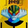 Jeeg Robot Paint By Numbers