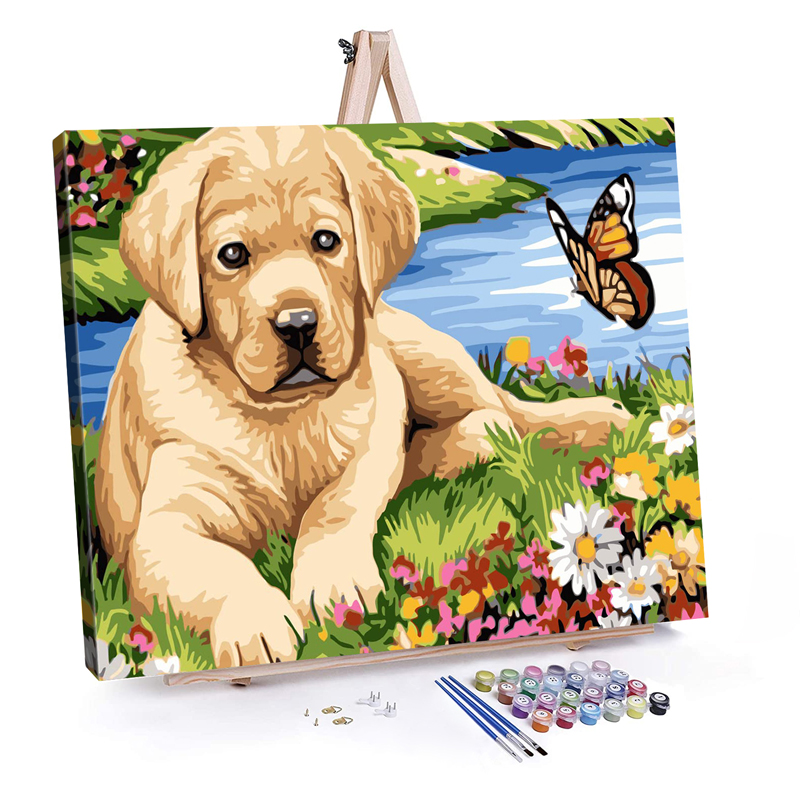 Paint by Numbers Canvas