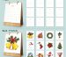 Custom Paint by Numbers Desk Calendar for