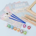 Mini Paint by Numbers Series 'Cities' canvas show